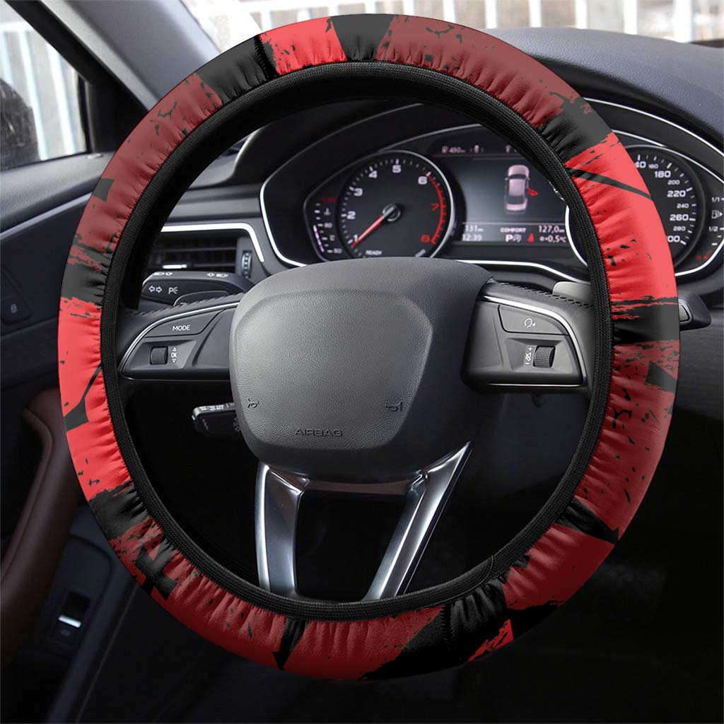 Georgia Steering Wheel Cover Patron Saint Symbol - Wonder Print Shop