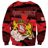 Personalized Georgia Sweatshirt Patron Saint Symbol - Wonder Print Shop