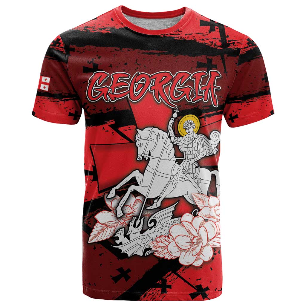 Personalized Georgia T Shirt Patron Saint Symbol - Wonder Print Shop