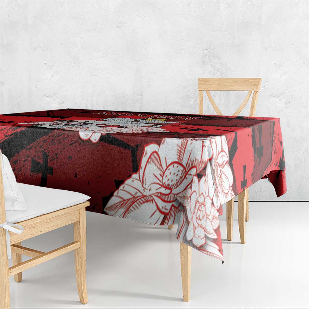 Georgia Tablecloth Patron Saint Symbol - Wonder Print Shop