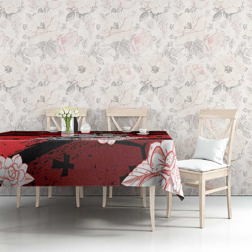 Georgia Tablecloth Patron Saint Symbol - Wonder Print Shop