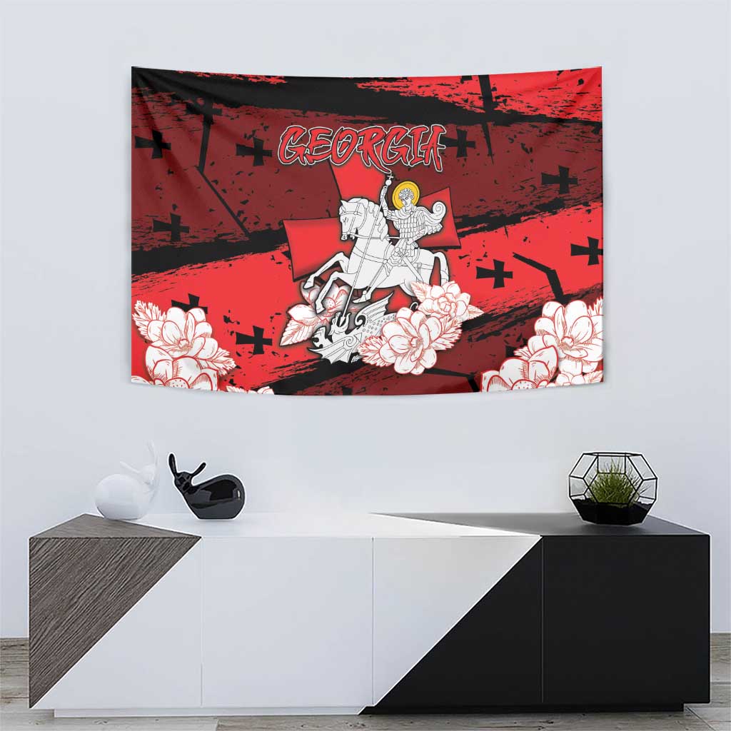 Georgia Tapestry Patron Saint Symbol - Wonder Print Shop