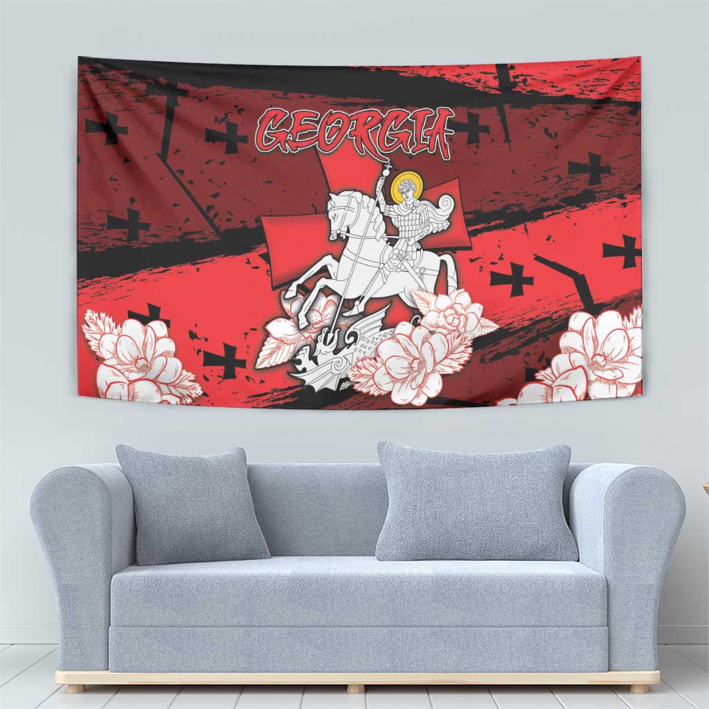 Georgia Tapestry Patron Saint Symbol - Wonder Print Shop