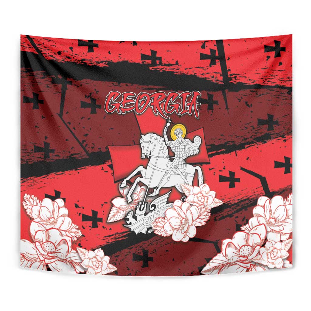 Georgia Tapestry Patron Saint Symbol - Wonder Print Shop