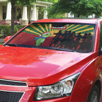 Merry Resistmas Auto Sun Shade Resist Portland Frog - Wonder Print Shop