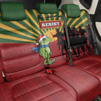 Merry Resistmas Back Car Seat Cover Resist Portland Frog - Wonder Print Shop