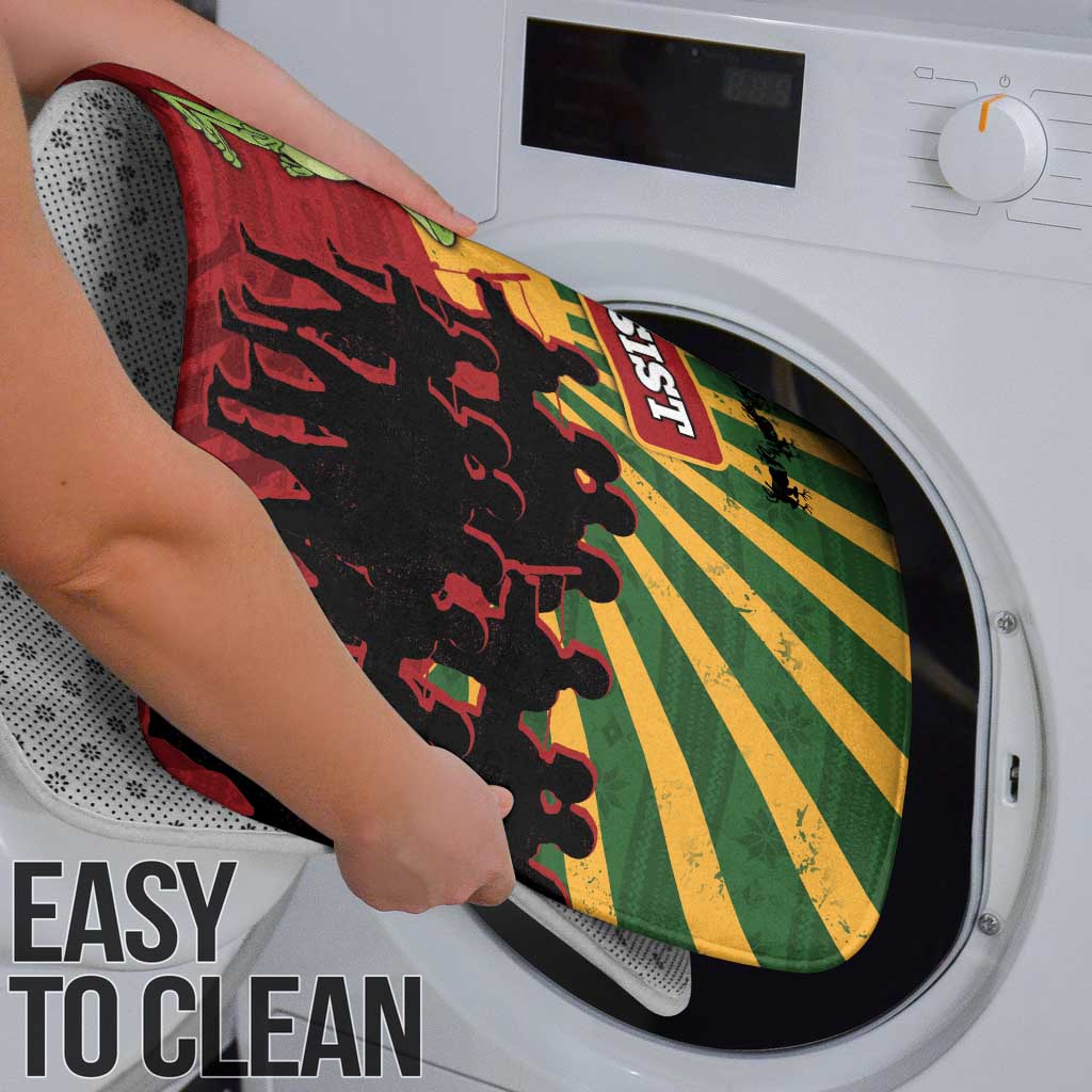 Merry Resistmas Bathroom Set Resist Portland Frog - Wonder Print Shop