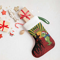 Merry Resistmas Christmas Stocking Resist Portland Frog - Wonder Print Shop