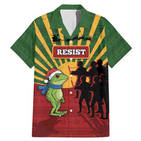 Merry Resistmas Family Matching Mermaid Dress and Hawaiian Shirt Resist Portland Frog - Wonder Print Shop