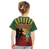 Merry Resistmas Kid T Shirt Resist Portland Frog - Wonder Print Shop