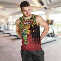 Merry Resistmas Men Tank Top Resist Portland Frog - Wonder Print Shop