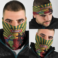 Merry Resistmas Neck Gaiter Resist Portland Frog - Wonder Print Shop