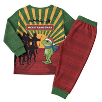 Merry Resistmas Christmas Pajama Set Resist Portland Frog - Wonder Print Shop