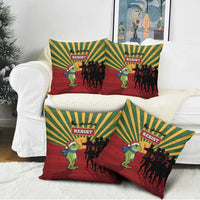 Merry Resistmas Pillow Cover Resist Portland Frog - Wonder Print Shop