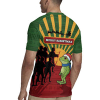 Merry Resistmas Rugby Jersey Resist Portland Frog - Wonder Print Shop