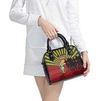 Merry Resistmas Shoulder Handbag Resist Portland Frog - Wonder Print Shop