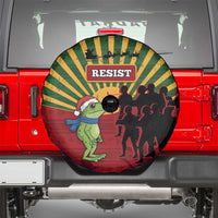 Merry Resistmas Spare Tire Cover Resist Portland Frog - Wonder Print Shop