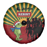 Merry Resistmas Spare Tire Cover Resist Portland Frog - Wonder Print Shop