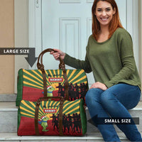 Merry Resistmas Travel Bag Resist Portland Frog - Wonder Print Shop