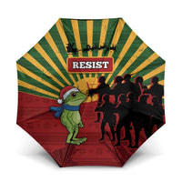 Merry Resistmas Umbrella Resist Portland Frog - Wonder Print Shop