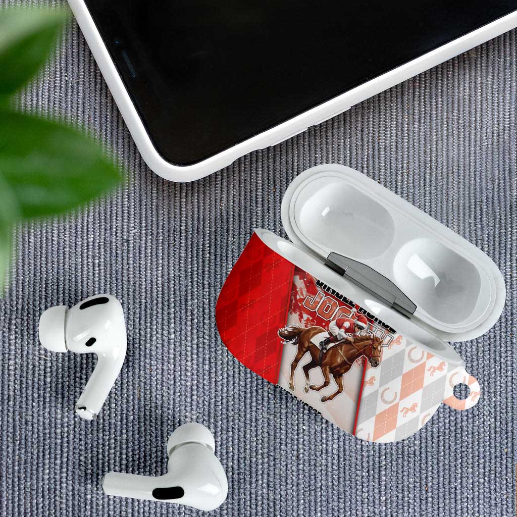 Horse Racing Christmas AirPods Case Giddy Up Pick Up Your Feet - Wonder Print Shop