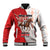 Horse Racing Christmas Baseball Jacket Giddy Up Pick Up Your Feet - Wonder Print Shop