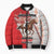 Horse Racing Christmas Bomber Puffer Jacket Giddy Up Pick Up Your Feet - Wonder Print Shop