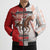 Horse Racing Christmas Bomber Puffer Jacket Giddy Up Pick Up Your Feet - Wonder Print Shop