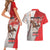 Horse Racing Christmas Couples Matching Short Sleeve Bodycon Dress and Hawaiian Shirt Giddy Up Pick Up Your Feet - Wonder Print Shop