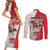 Horse Racing Christmas Couples Matching Short Sleeve Bodycon Dress and Long Sleeve Button Shirt Giddy Up Pick Up Your Feet - Wonder Print Shop