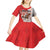 Horse Racing Christmas Kid Short Sleeve Dress Giddy Up Pick Up Your Feet - Wonder Print Shop