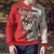 Horse Racing Christmas Ugly Christmas Sweater Giddy Up Pick Up Your Feet - Wonder Print Shop