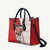 Horse Racing Christmas Leather Bag Giddy Up Pick Up Your Feet - Wonder Print Shop