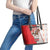 Horse Racing Christmas Leather Tote Bag Giddy Up Pick Up Your Feet - Wonder Print Shop