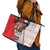 Horse Racing Christmas Leather Tote Bag Giddy Up Pick Up Your Feet - Wonder Print Shop