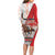 Horse Racing Christmas Long Sleeve Bodycon Dress Giddy Up Pick Up Your Feet - Wonder Print Shop