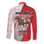 Horse Racing Christmas Long Sleeve Button Shirt Giddy Up Pick Up Your Feet - Wonder Print Shop