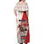 Horse Racing Christmas Off Shoulder Maxi Dress Giddy Up Pick Up Your Feet - Wonder Print Shop