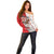 Horse Racing Christmas Off Shoulder Sweater Giddy Up Pick Up Your Feet - Wonder Print Shop