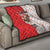 Horse Racing Christmas Quilt Giddy Up Pick Up Your Feet - Wonder Print Shop