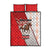 Horse Racing Christmas Quilt Bed Set Giddy Up Pick Up Your Feet - Wonder Print Shop