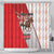 Horse Racing Christmas Shower Curtain Giddy Up Pick Up Your Feet - Wonder Print Shop