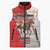 Horse Racing Christmas Sleeveless Puffer Jacket Giddy Up Pick Up Your Feet - Wonder Print Shop
