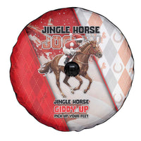 Horse Racing Christmas Spare Tire Cover Giddy Up Pick Up Your Feet - Wonder Print Shop