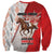 Horse Racing Christmas Sweatshirt Giddy Up Pick Up Your Feet - Wonder Print Shop