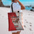 Horse Racing Christmas Tote Bag Giddy Up Pick Up Your Feet - Wonder Print Shop