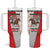 Horse Racing Christmas Tumbler With Handle Giddy Up Pick Up Your Feet - Wonder Print Shop