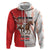 Horse Racing Christmas Zip Hoodie Giddy Up Pick Up Your Feet - Wonder Print Shop