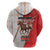 Horse Racing Christmas Zip Hoodie Giddy Up Pick Up Your Feet - Wonder Print Shop