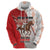Horse Racing Christmas Zip Hoodie Giddy Up Pick Up Your Feet - Wonder Print Shop